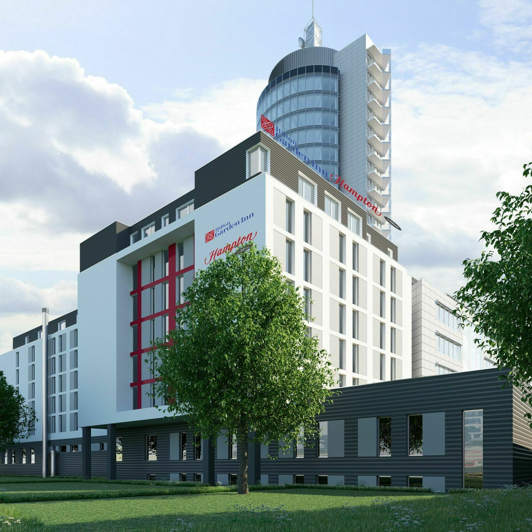 Hilton Garden Inn Munich City West Экстерьер фото